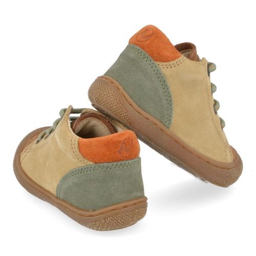 Naturino babyschoenen beige Jongens (babyschoentje combi - beige - romy) - Junior Steps