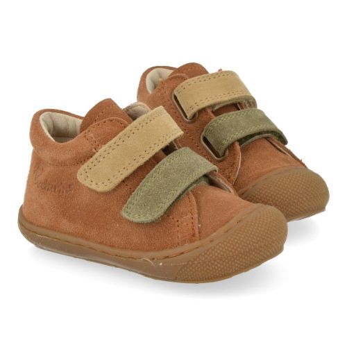 Naturino babyschoenen lichtbruin  (babyschoentje lichtbruin suéde - corkel VL) - Junior Steps