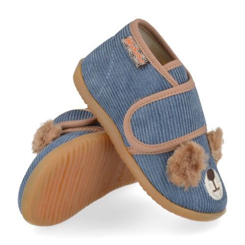 Naturino Pantoufles Bleu  (bidaim) - Junior Steps