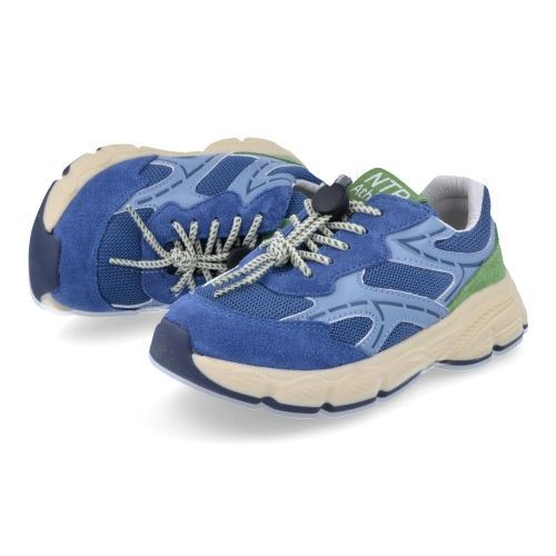 Naturino sneakers blauw Jongens (blauwe runner met elastische veter - yambe) - Junior Steps