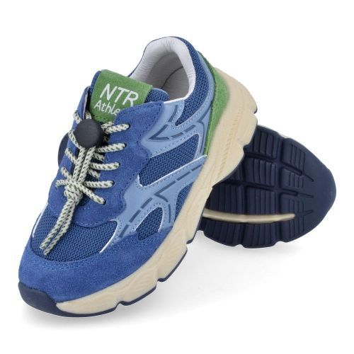 Naturino sneakers blauw Jongens (blauwe runner met elastische veter - yambe) - Junior Steps