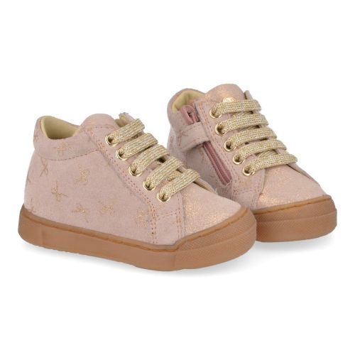 Naturino sneakers roze Meisjes (eerste stap schoentje glitter mini bows - Dord) - Junior Steps