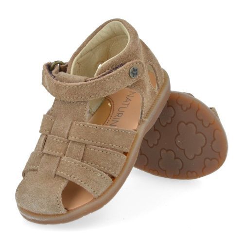 Naturino sandalen bruin Jongens (gesloten sandaal bruin suède - zaffiro) - Junior Steps
