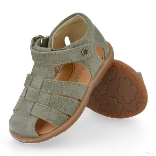 Naturino sandalen kaki Jongens (gesloten sandaal kaki suède - zaffiro) - Junior Steps