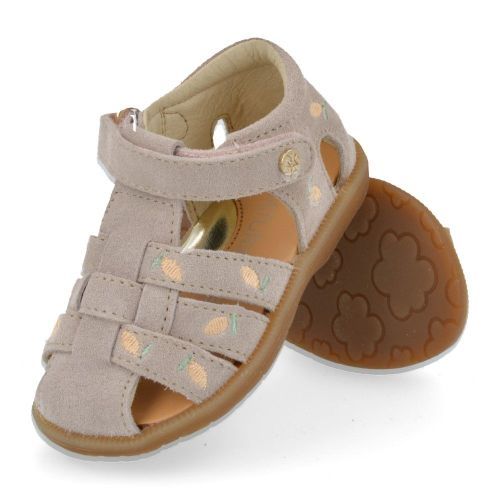 Naturino sandalen roze Meisjes (gesloten sandaal roze suède - zaffiro) - Junior Steps