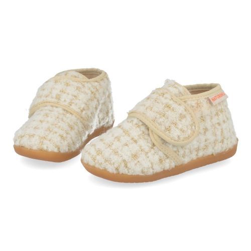 Naturino Pantoffels beige Meisjes (kinder pantoffel  - home lurex) - Junior Steps