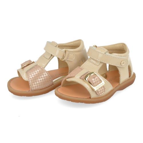 Naturino Sandals beige Girls (quarzo) - Junior Steps
