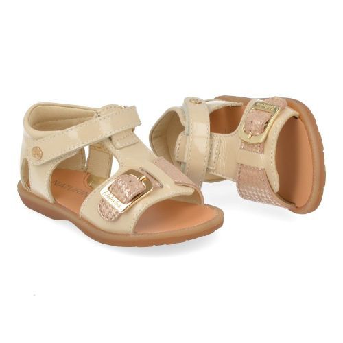 Naturino Sandals beige Girls (quarzo) - Junior Steps