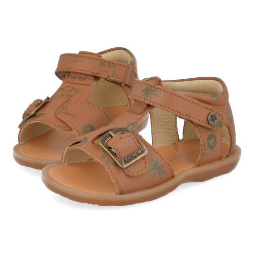 Naturino sandalen cognac Jongens ( - quarzo cognac sandaalquarzo) - Junior Steps