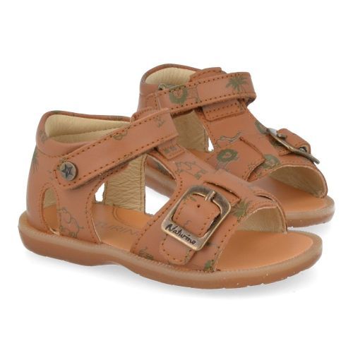 Naturino sandalen cognac Jongens ( - quarzo cognac sandaalquarzo) - Junior Steps