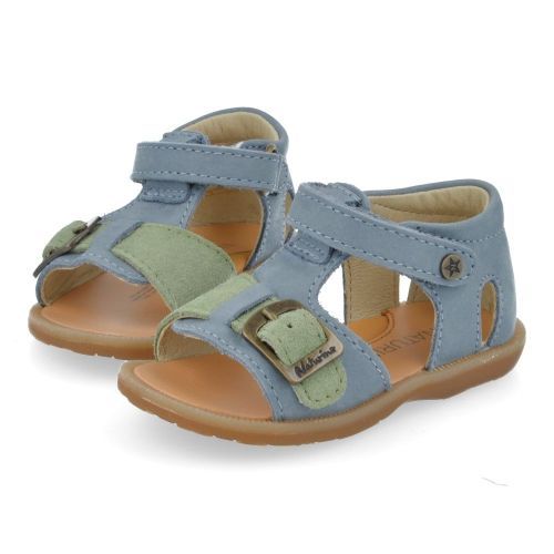 Naturino sandalen blauw Jongens (sandaal jongens blauw kaki - quarzo) - Junior Steps