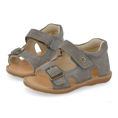 Naturino sandalen grijs Jongens (sandaal jongens grijs - revion) - Junior Steps