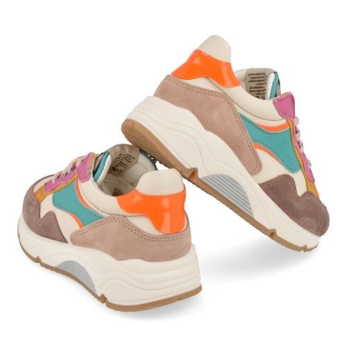 Ocra Baskets beige Filles (D365) - Junior Steps