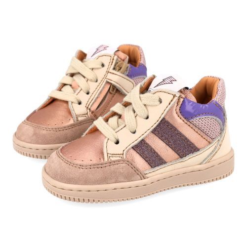 Ocra Baskets rose Filles (D914/15) - Junior Steps