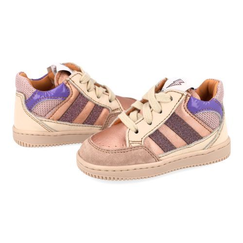 Ocra Baskets rose Filles (D914/15) - Junior Steps