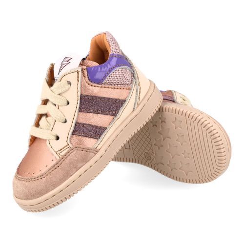 Ocra Baskets rose Filles (D914/15) - Junior Steps