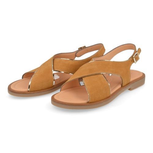 Ocra sandalen beige Meisjes ( - beige sandaalD447) - Junior Steps