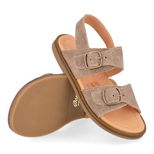 Ocra sandalen beige  ( - beige sandaal613) - Junior Steps