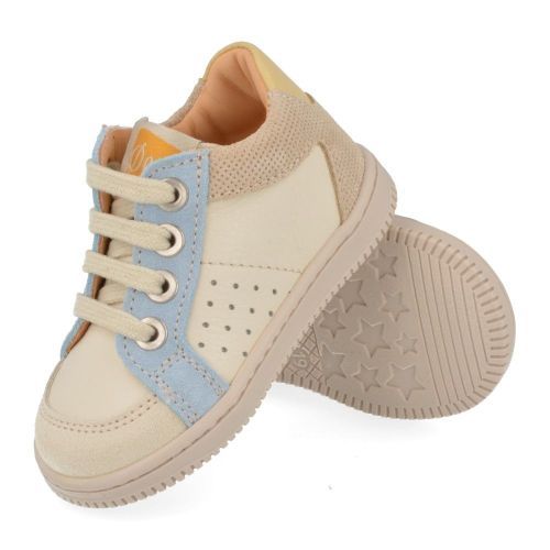 Ocra sneakers beige  ( - beige sneakertjeD076) - Junior Steps