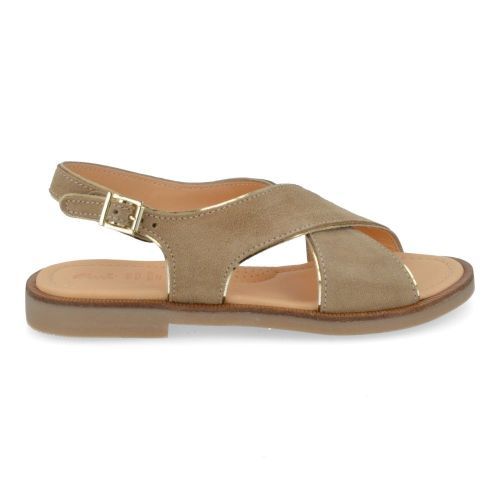 ocra sandalen taupe