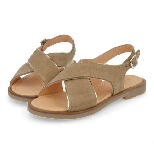 Ocra Sandalen taupe Mädchen (D447) - Junior Steps