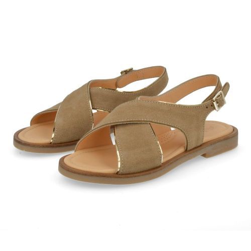Ocra Sandalen taupe Mädchen (D447) - Junior Steps