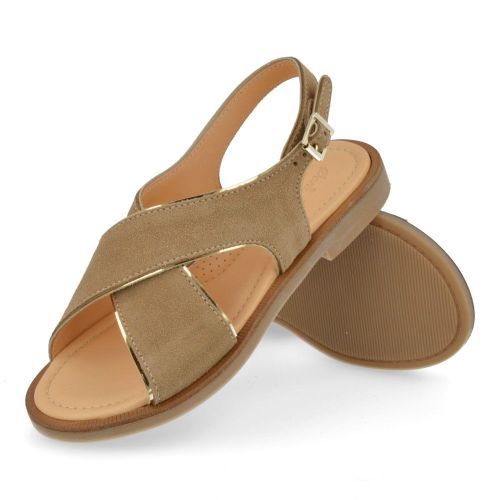 Ocra Sandalen taupe Mädchen (D447) - Junior Steps