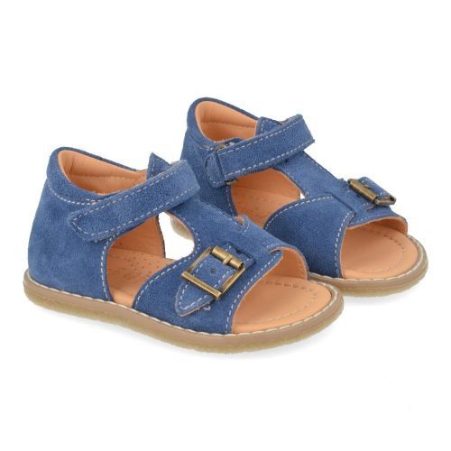 Ocra sandalen blauw Jongens (blauw sandaaltje - 215) - Junior Steps
