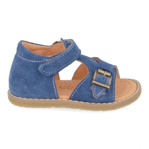 ocra sandalen blauw