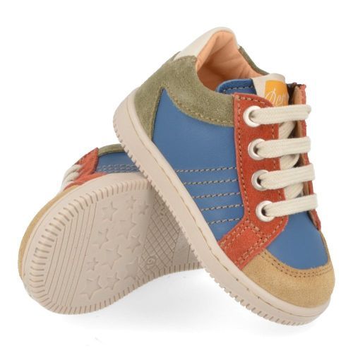 Ocra Baskets Bleu  (D076) - Junior Steps