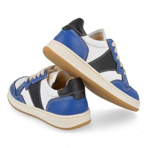 Ocra sneakers blauw Jongens ( - blauw witte sneaker460) - Junior Steps