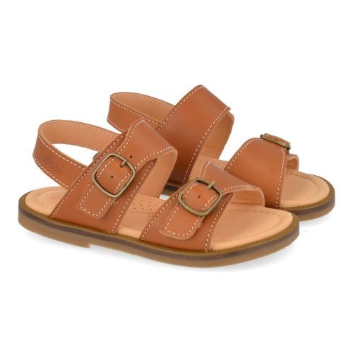 Ocra sandalen cognac  ( - cognac sandaal613) - Junior Steps