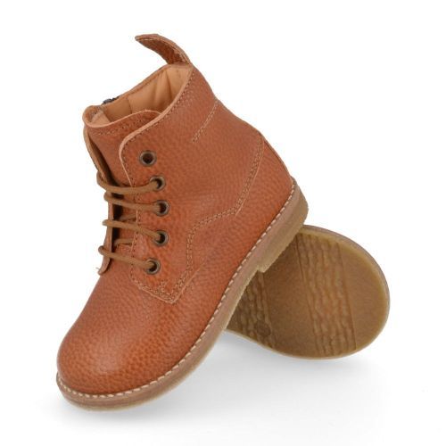 Ocra Lace-up boots cognac  (C920) - Junior Steps