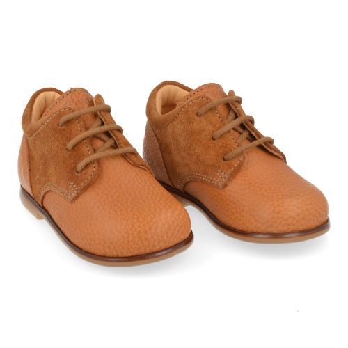 Ocra Lace shoe cognac  (625) - Junior Steps