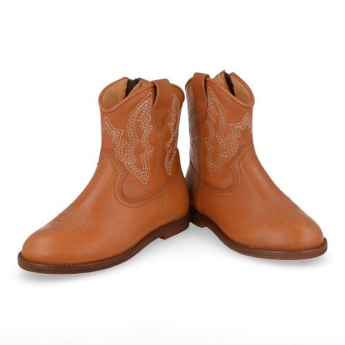Ocra Short boots cognac Girls (D380) - Junior Steps