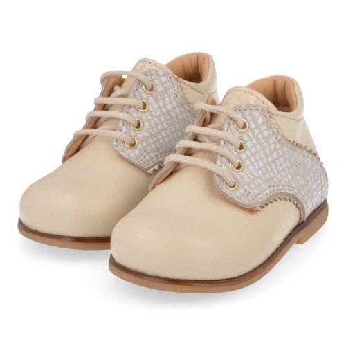 Ocra Lace shoe ecru Girls (C820) - Junior Steps