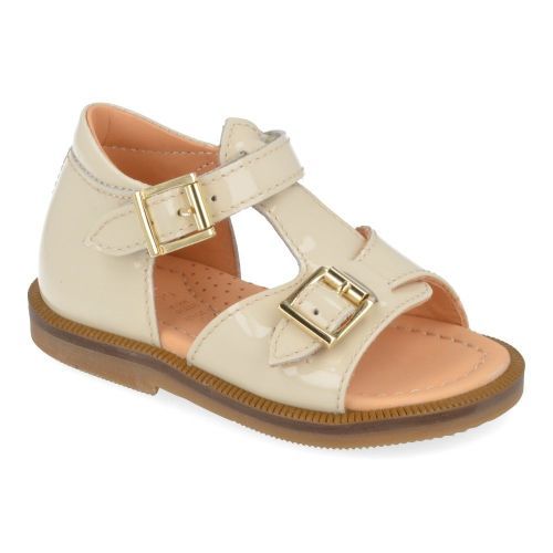 Ocra sandalen ecru Meisjes ( - ecru sandaaltjeD055) - Junior Steps