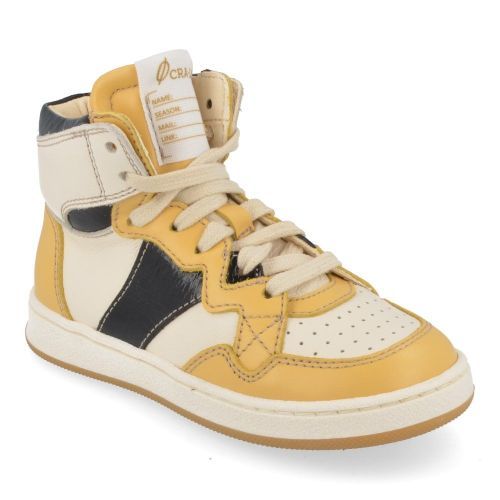 Ocra sneakers geel  ( - gele sneaker462) - Junior Steps