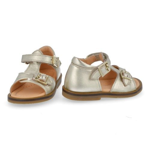 Ocra sandalen GOUD Meisjes (goud sandaaltje - D055) - Junior Steps