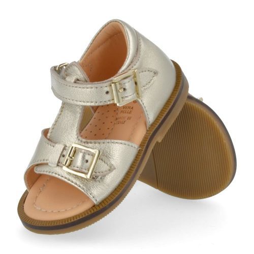 Ocra sandalen GOUD Meisjes (goud sandaaltje - D055) - Junior Steps