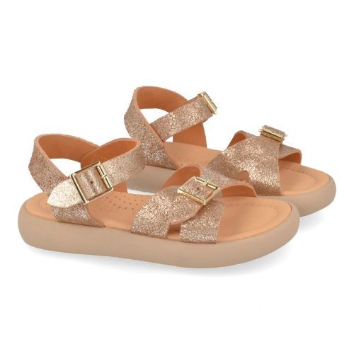 Ocra Sandals Gold Girls (D066) - Junior Steps