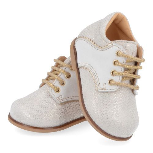 Ocra Lace shoe Gold Girls (C820) - Junior Steps