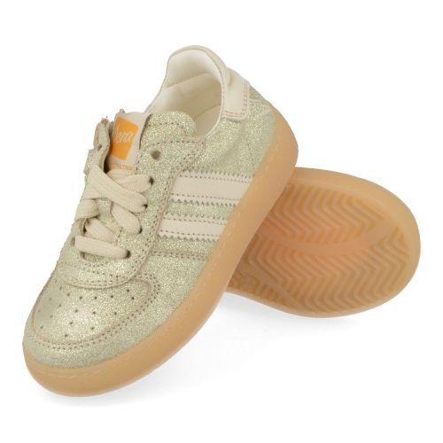 Ocra sneakers GOUD Meisjes ( - gouden sneaker126) - Junior Steps