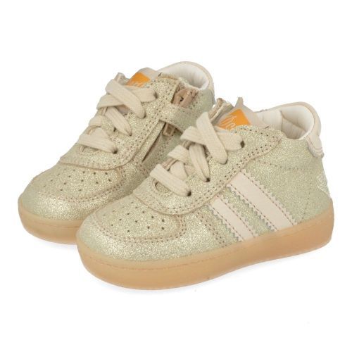 Ocra sneakers GOUD Meisjes ( - gouden sneaker131) - Junior Steps