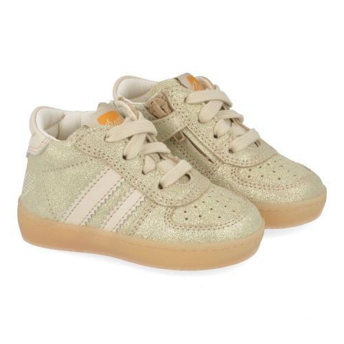 Ocra sneakers GOUD Meisjes ( - gouden sneaker131) - Junior Steps