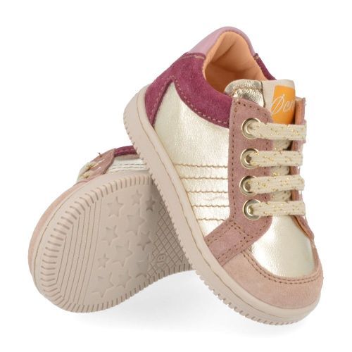 Ocra Baskets Or Filles (D076) - Junior Steps