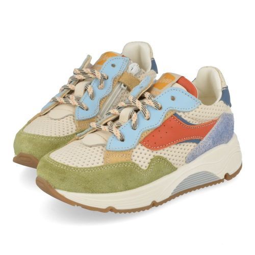 Ocra Sneakers Khaki Jungen (D365) - Junior Steps