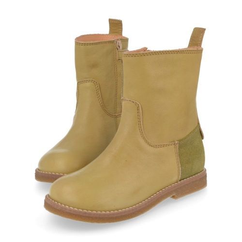 Ocra Short boots Khaki Girls (c924) - Junior Steps