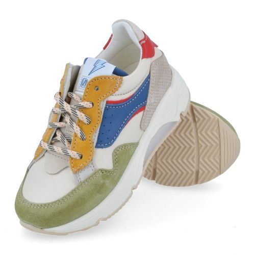 Ocra sneakers kaki Jongens (kaki sneaker - D365/11) - Junior Steps