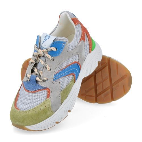 Ocra sneakers kaki Jongens (kaki sneaker - E090/10) - Junior Steps